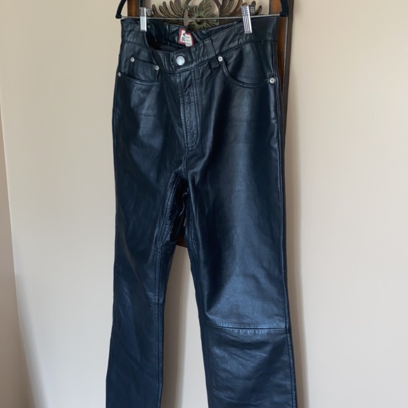 Old Navy leather pants - Picture 2 of 10